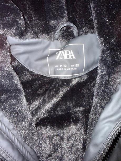 Zara gumená zateplená bunda 152, zara,152