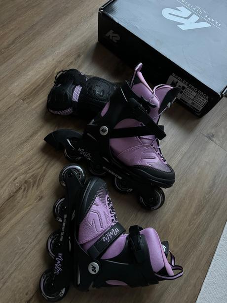 K2 marlee pro 35-40 inline korcule s chranicmi, k2,35 / 36 / 37 / 38 / 39