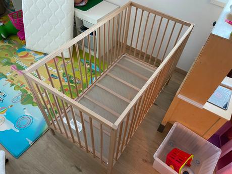Postieľka ikea sniglar a matrac segum, šírka (cm): 60,dĺžka (cm): 120