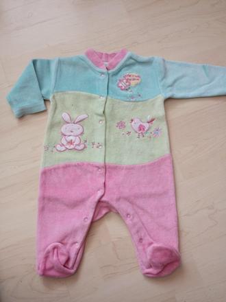 Zamatové dupačky, sweet baby,62