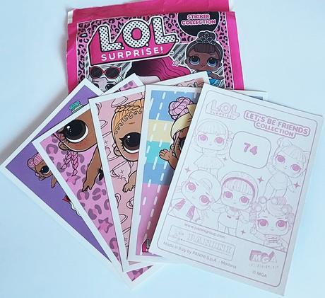 Nálepky - panini - lol surprise,