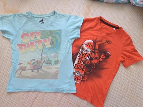 Tričká s kr - 2ks, v. 122/128, 128