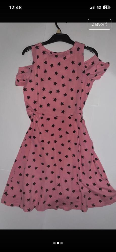 Letné šaty s hviezdičkami, c&a,146