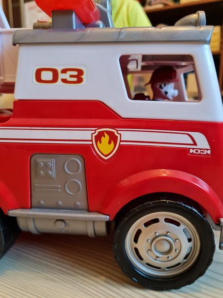 Hasičské auto 70 cm lapková patrola paw patrol, 