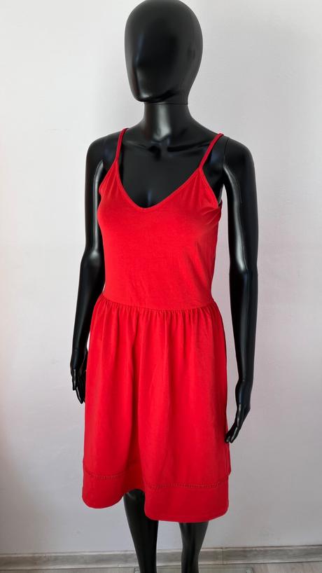 Dámske červené letné šaty only (m), only,m