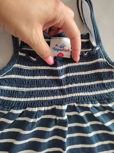 Ramienkove šaty, topolino,128