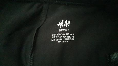Sportove leginy, h&m,158