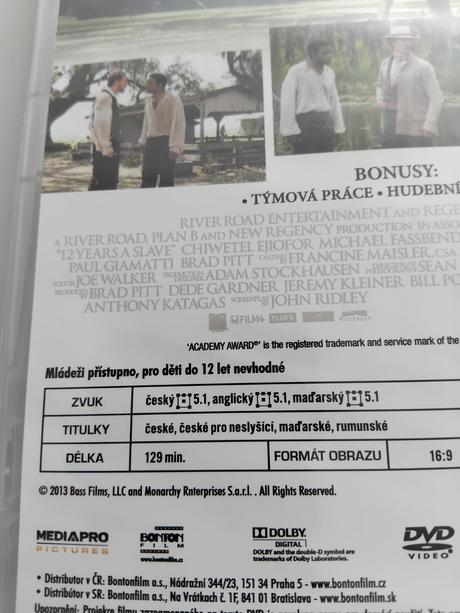 Dvd 12let v řetezech,