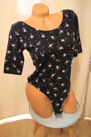 Kvietkovaný body top, m, m