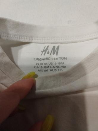 Tričko, h&m,86