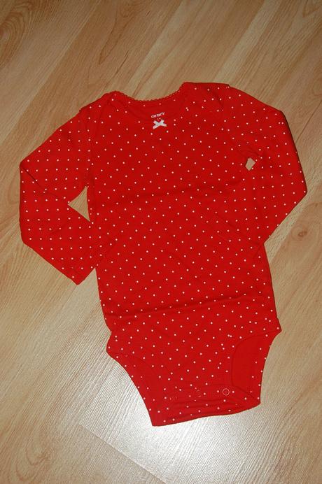 Červený komplet, carter's,86