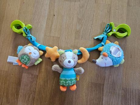 Závesné hračky na autosedačku, postieľku, mojkáčik, 