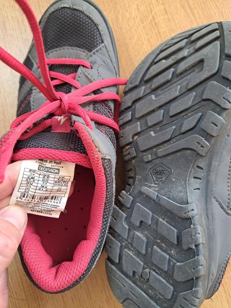 Trailové botasky v.32, quechua,32