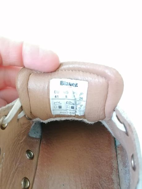 Topanky kozene blauer 41, 41