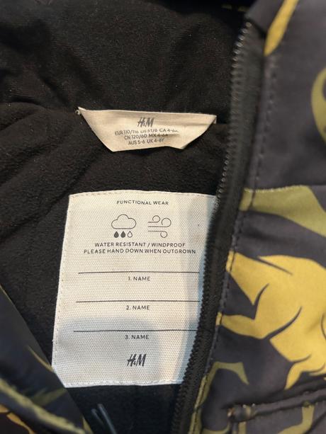 Prechodná bunda h&m, h&m,116