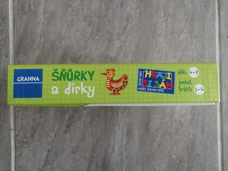 Šnúrky a dierky 4+, 