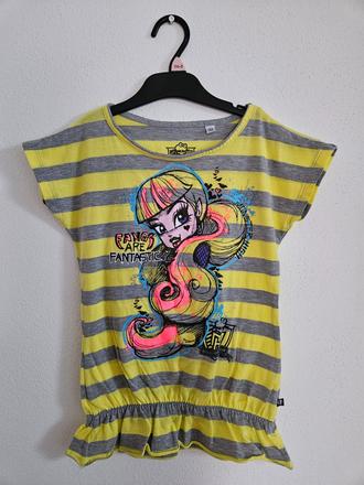 C&a monster high predĺžený top tričko 134/140, c&a,140
