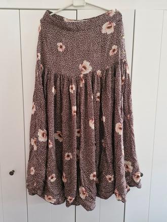 Maxi sukňa h&m, h&m,l