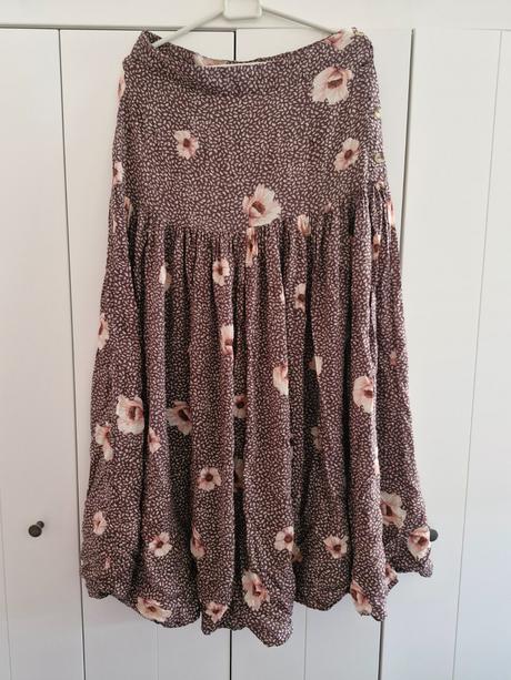 Maxi sukňa h&m, h&m,l