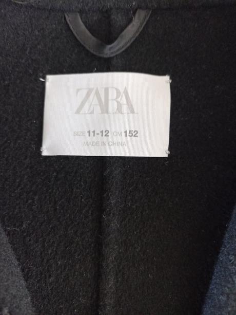 Kabát zara 11-12 rokov, zara,152