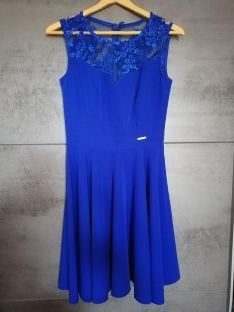 Spoločenské šaty modré, s