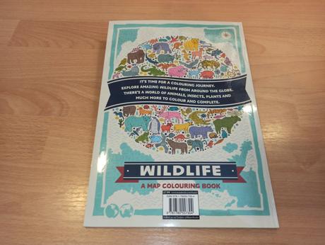Wildlife - a map colouring book, 