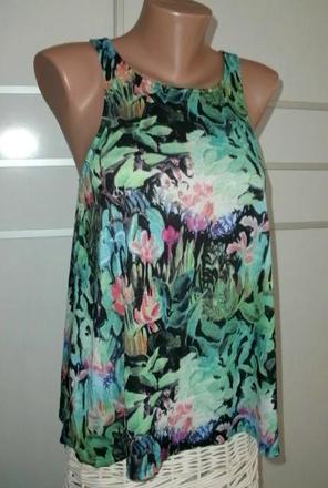 Štýlový letný top - aj pre tehuľku, h&m,s