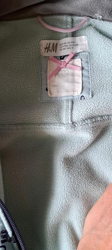 Softshellová bunda, h&m,140
