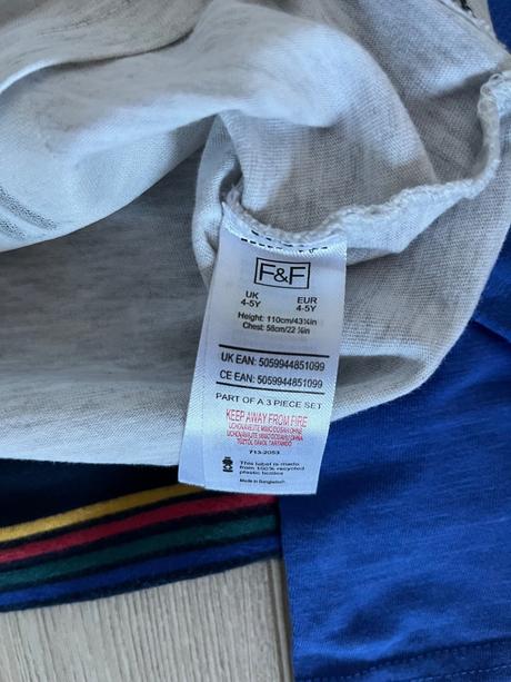 Chlapčenské tričká, f&f,110