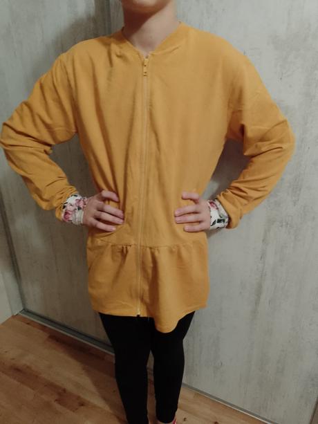 Šitá mikina handmade, 164