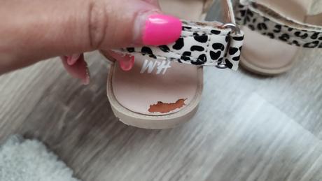 Leopardie sandálky, h&m,24