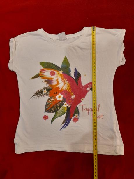 Tričko s papagájom, kiki&koko,104