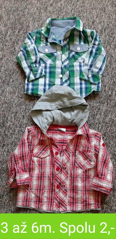 Oblečko 62/68, 68–80