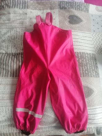 Nohavice do dažďa, h&m,104