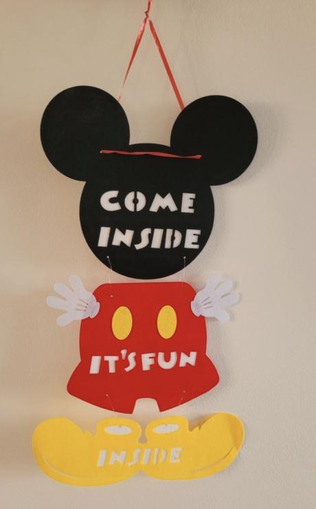 Mickey mouse výzdoba, 