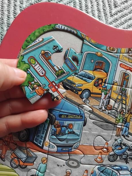 Doskove puzzle 42dielikov, 