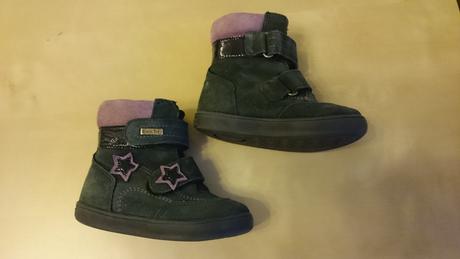 Zimné dievčenské čižmičky, č. 22, zn. sympatex, 22