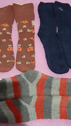 Ponožky 3 páry, 40