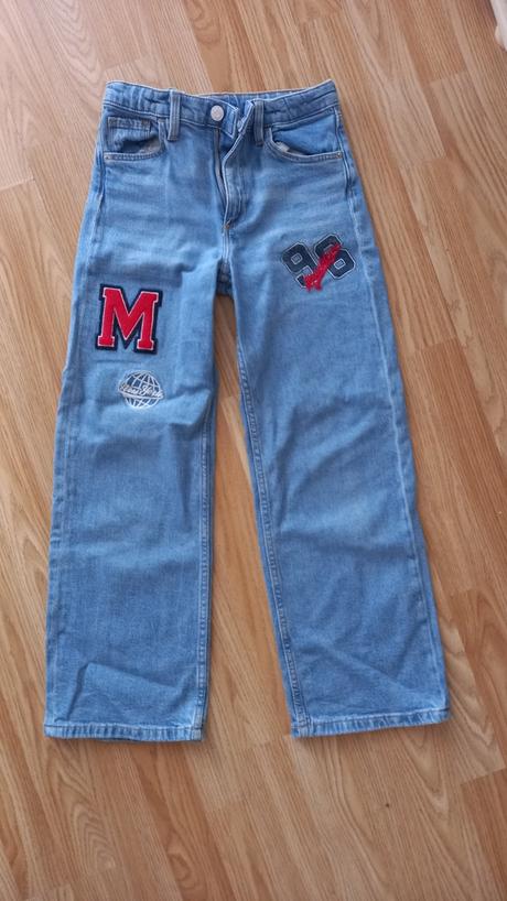 Široké rifle h&m, h&m,134