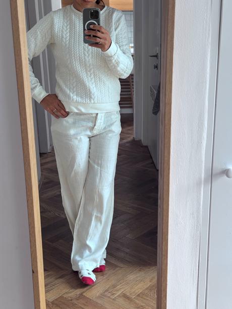 Maxmara weekend 100per ľan nohavice s, s