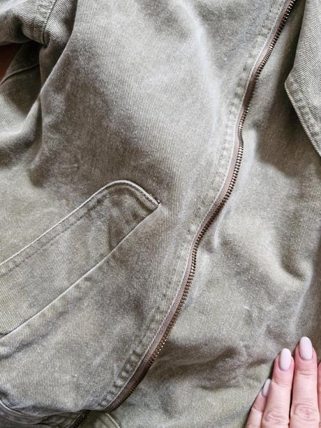 Vintage džínsová bunda, l