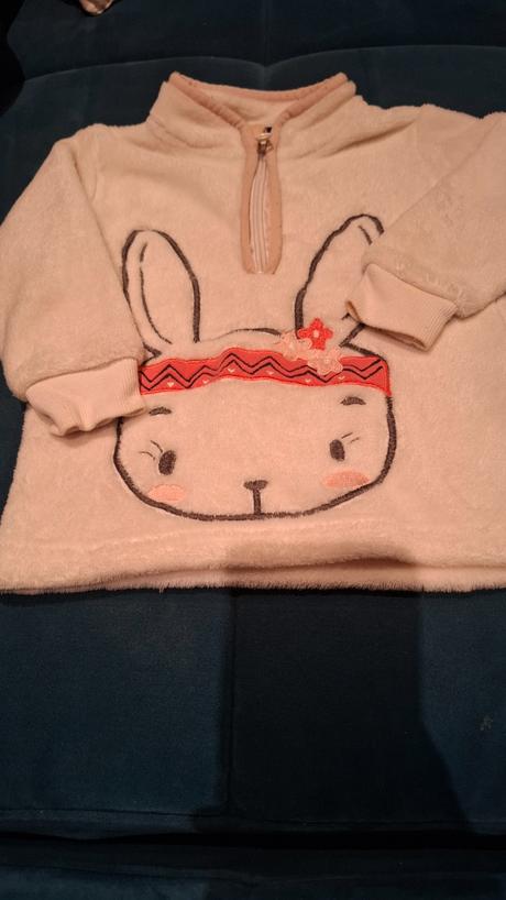 Flísová bunda, lupilu,74