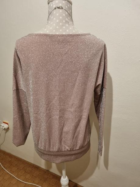 Staroružový trblietkavý top f&f  veľ. l, l