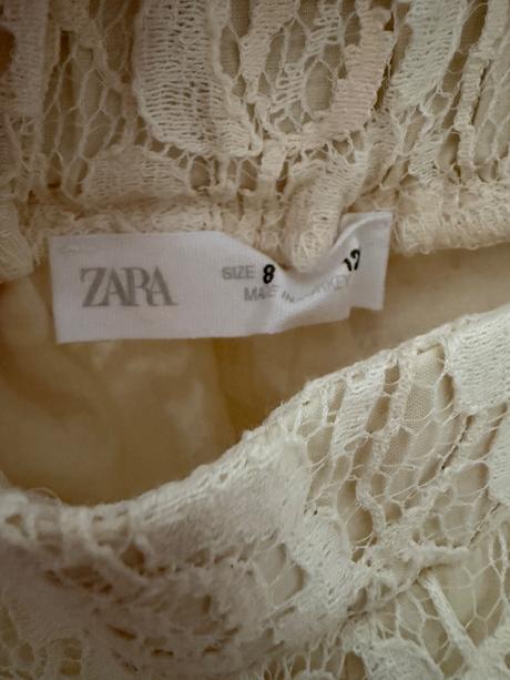 Krajkove nohavice, zara,128