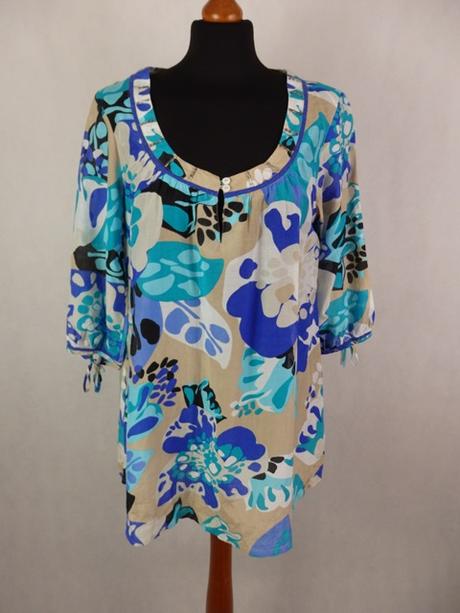 Kvalitná letná tunika, tom tailor,38