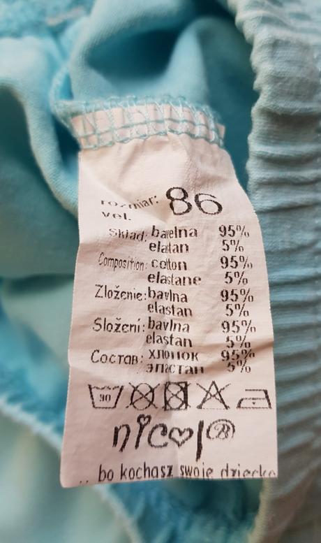 3/4 legínky pre dievčatko, 86