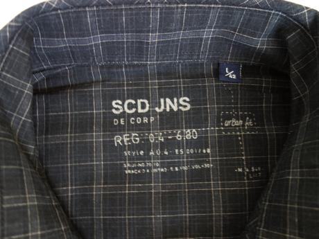 2 pánske košele veľ. m, burton, scd jeans, m