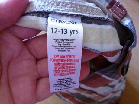 Chlapčenské kraťasy 152/158, cherokee,158