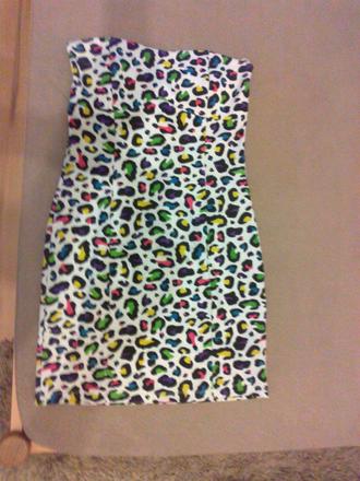 Farebne leopardie saty, new yorker,m