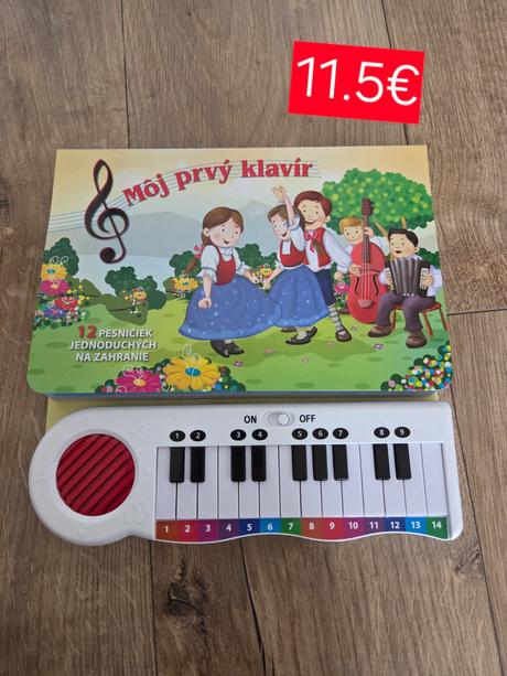 Môj prvý klavír - kniha, 